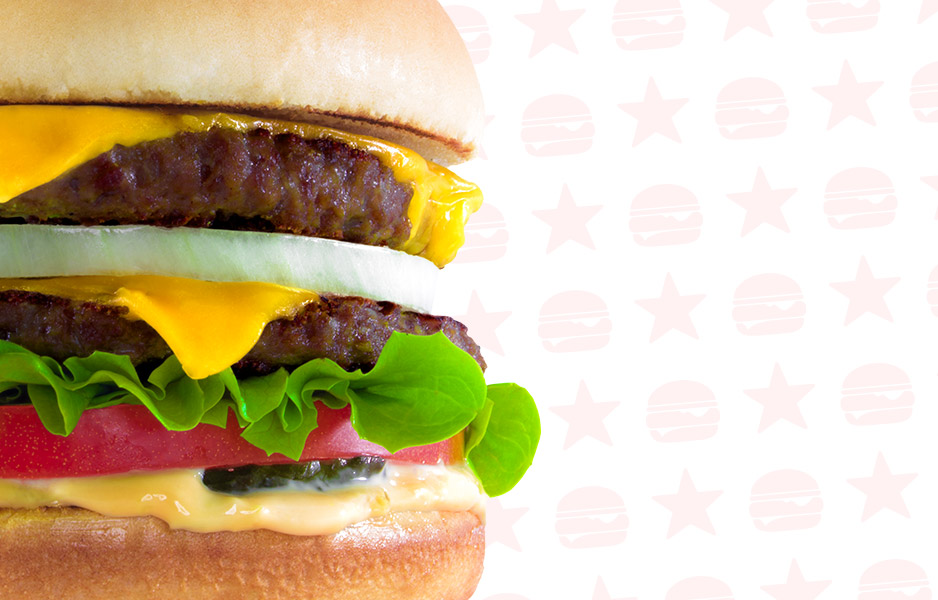 En taze hamburger ve patatesleri yemek istemez misiniz?