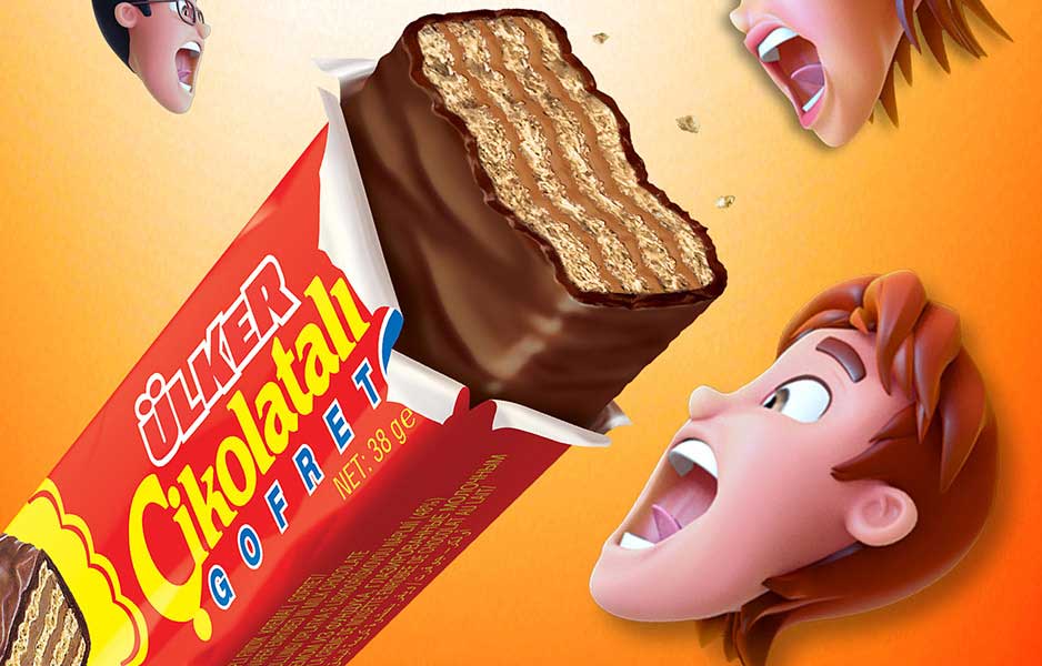 Çıtırdat/Ülker çikolatalı gofret çıtırdatmak isteyen?
